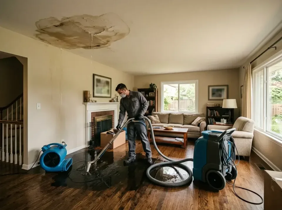 attic-pipe-burst-ceiling-drip-008 — frequently asked questions, Water Damage Restoration & Carpet Care in River Grove, IL